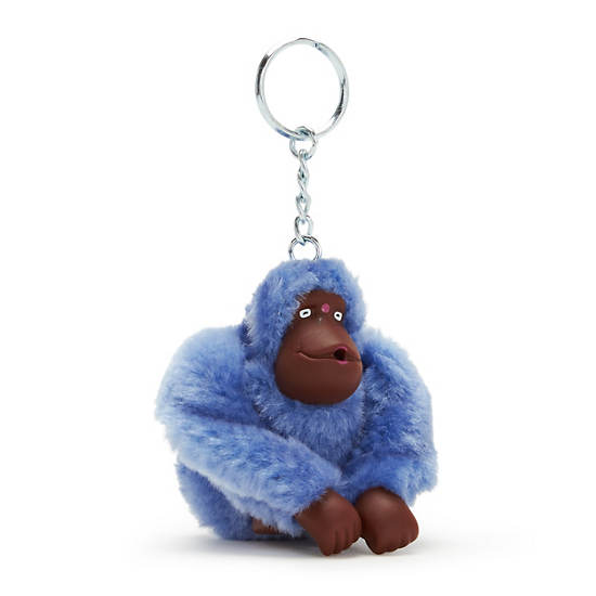 Kipling Sven Monkey Keychain Accessories Silky Blue | CA 1992IL